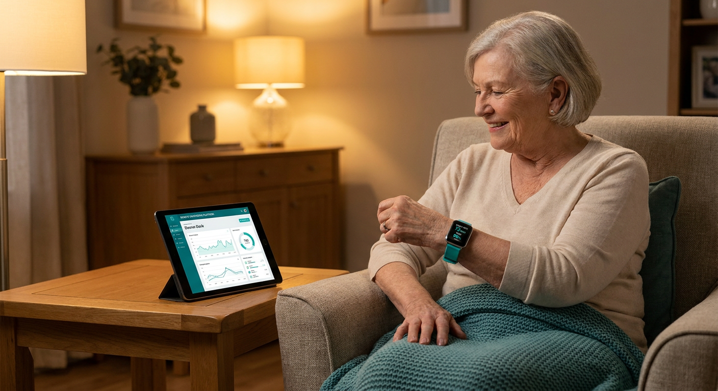 Remote patient monitoring with wearable devices