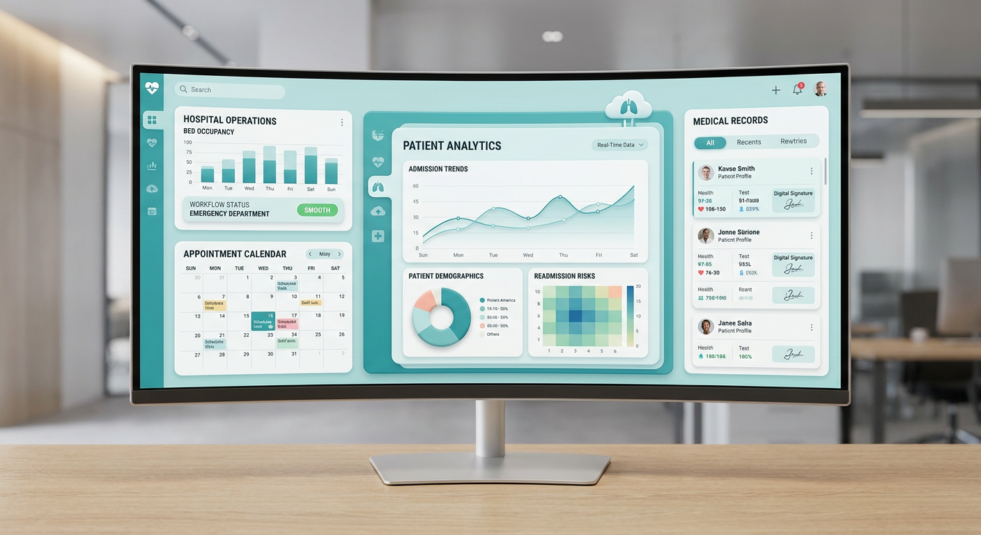 CSoft Healthcare Technology Platform Dashboard